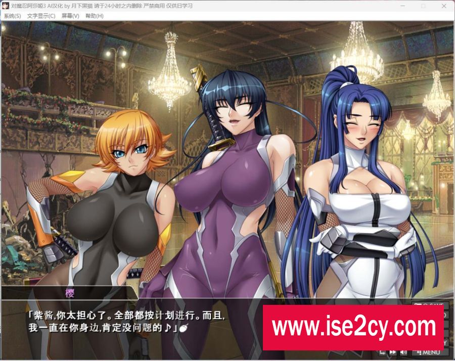 【拔作ADV/汉化/全CV】对魔忍阿莎姬3【安卓+PC】AI润色汉化版+全CG存档【新汉化/2.5G】